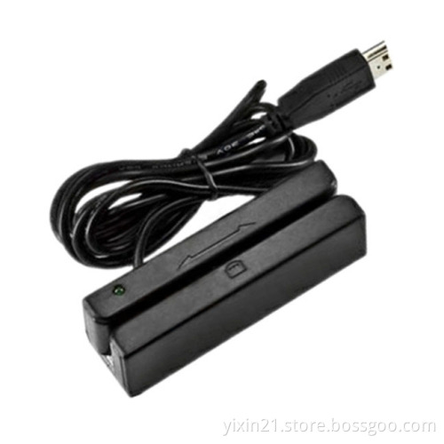 Magnetic stripe card reader